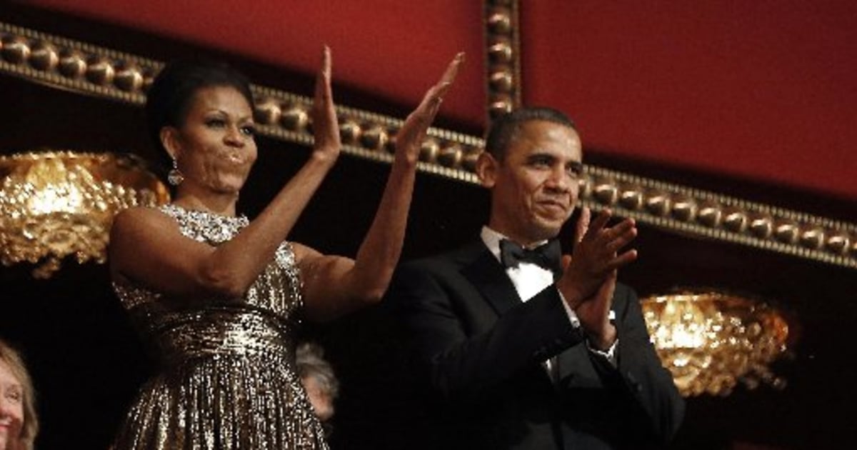 At Kennedy Center, Obama honors Zeppelin, Letterman, Dustin Hoffman