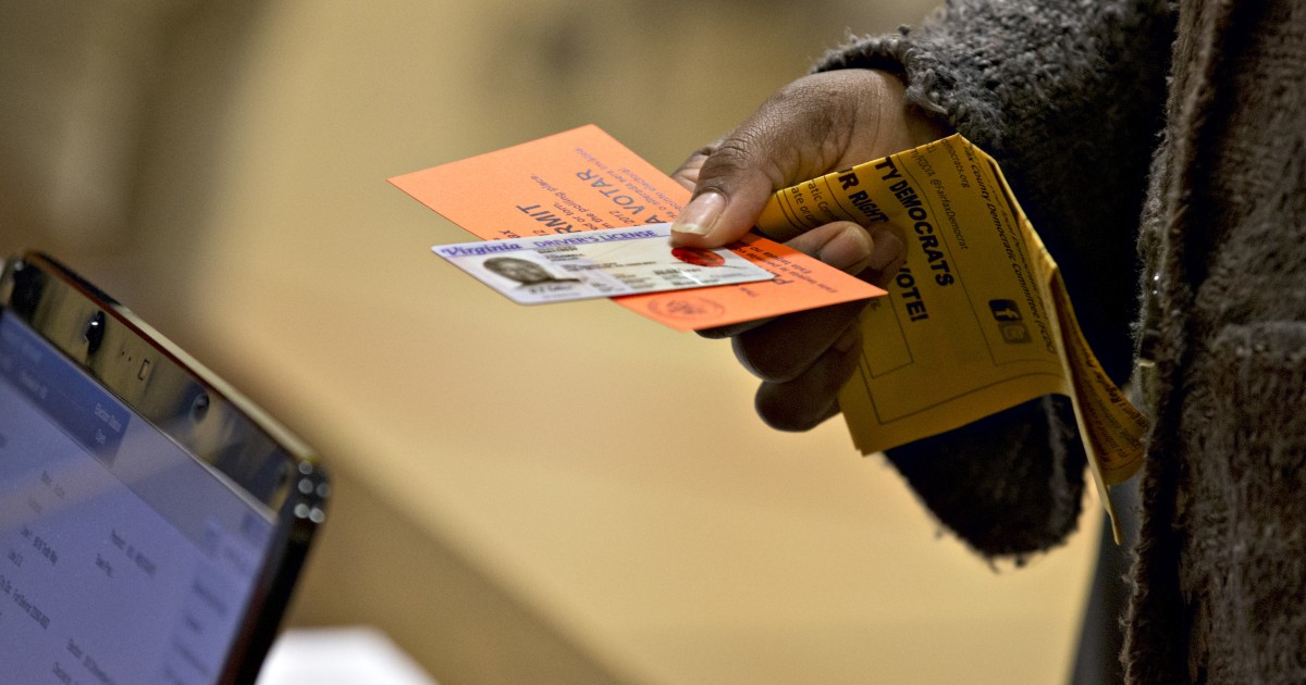 Virginia Republicans pass new voter ID restrictions