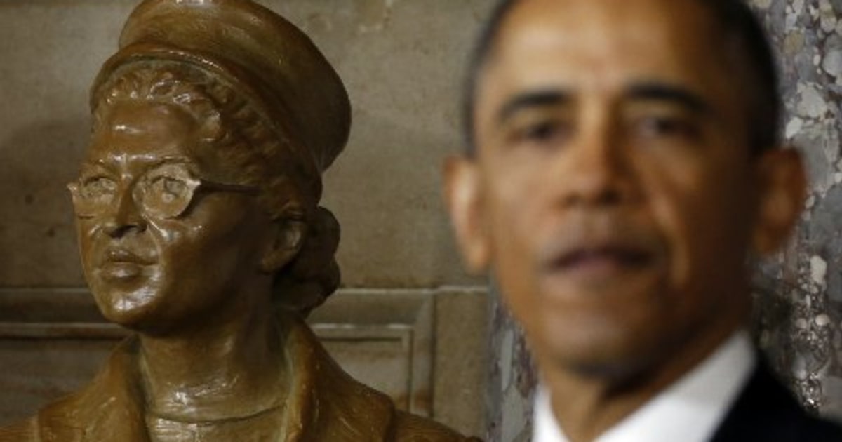 rosa parks statue newark