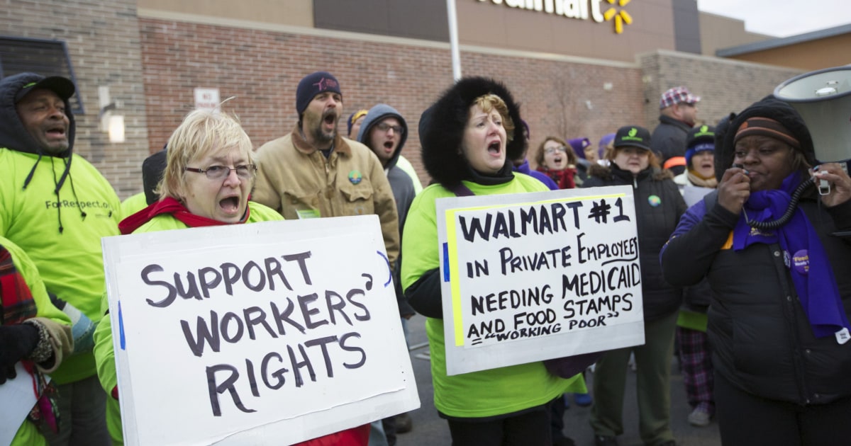 Walmart employees kick off longest strike yet