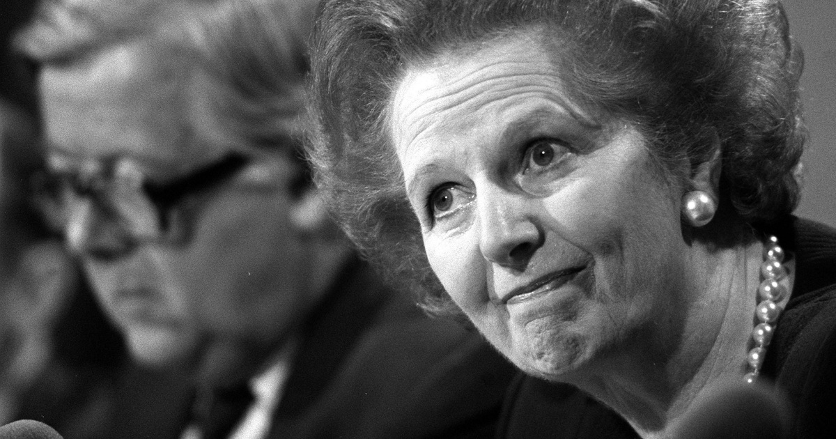 English miners celebrate Margaret Thatcher's death, while U.S. conservatives mourn