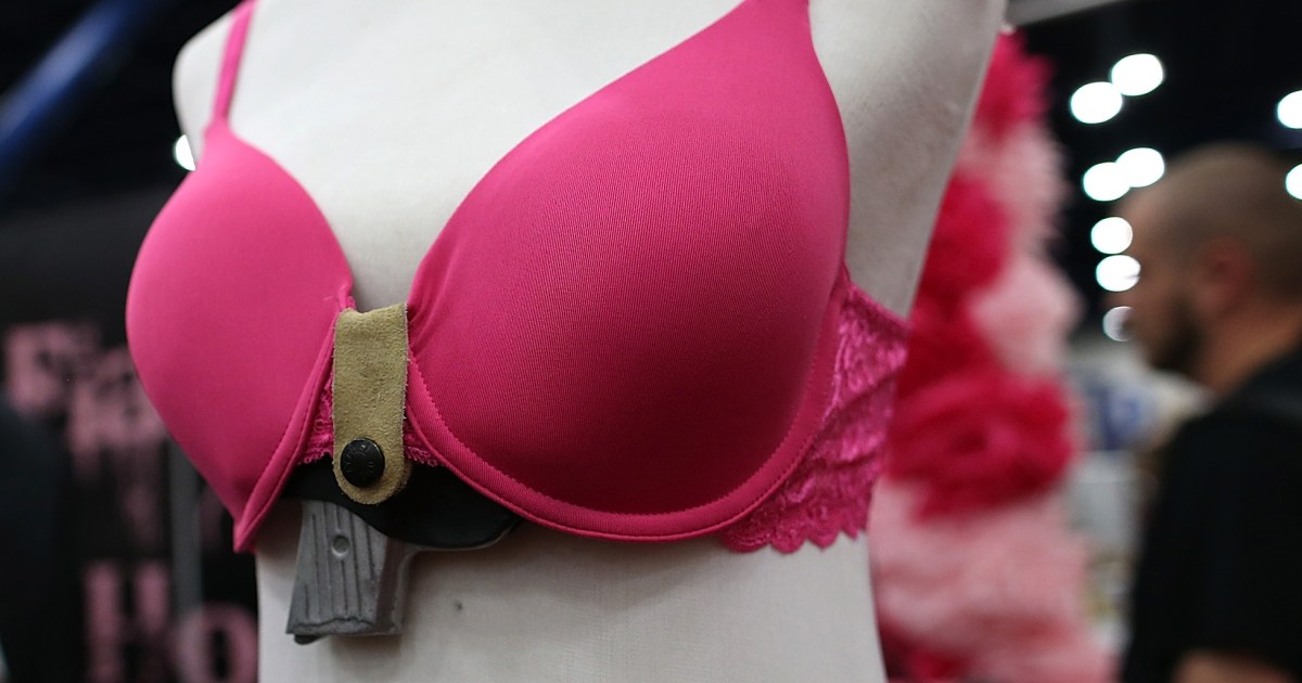 Watch: NRA offers women bra holsters, new rhetoric