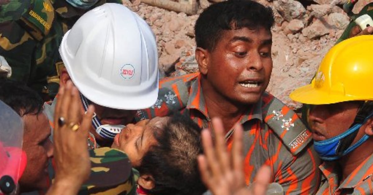 Watch Survivor Found In Bangladesh Factory Collapse