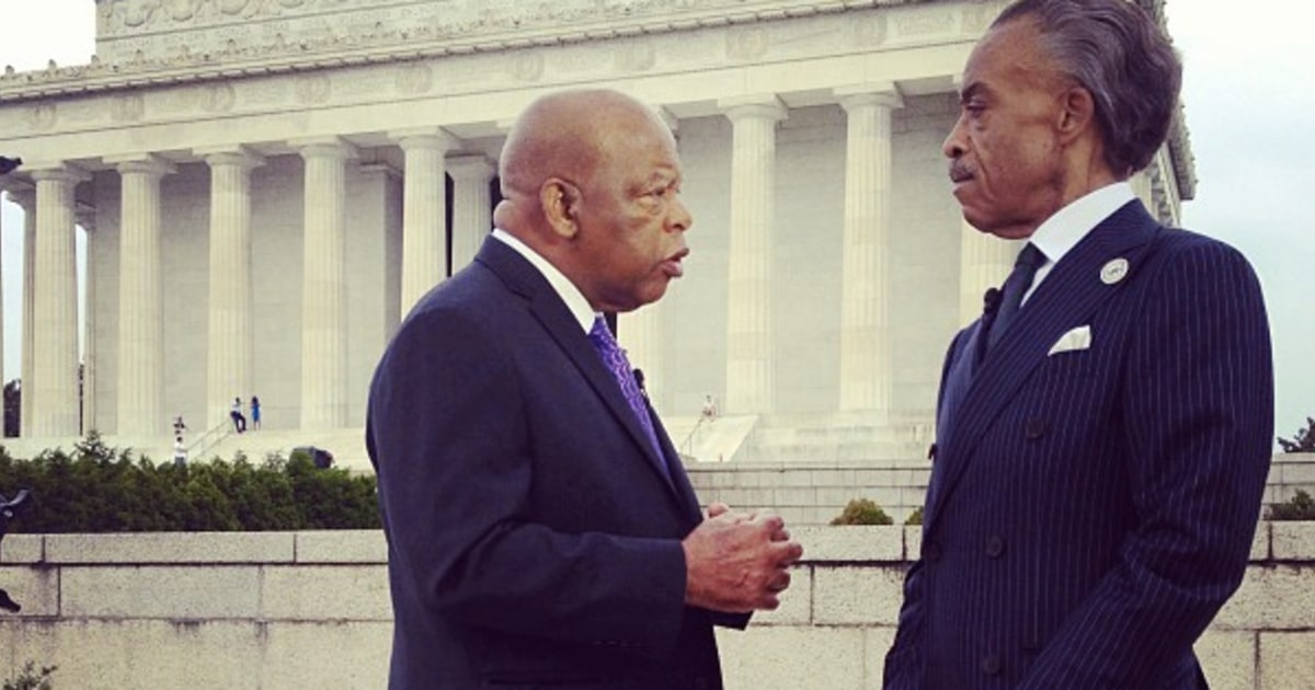 John Lewis 'We have come too far to stop'