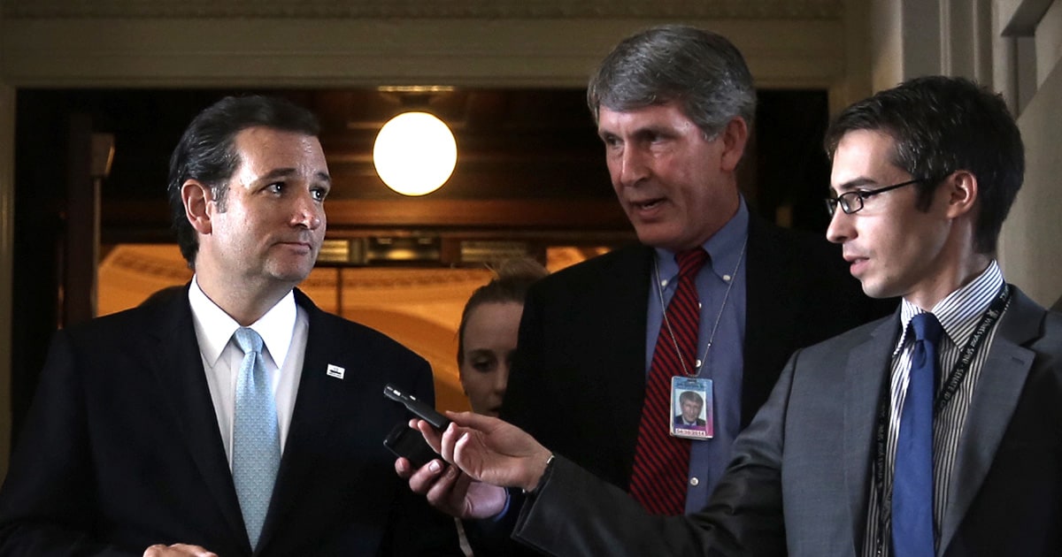 Cruz 'could never answer a question about what the end-game was'