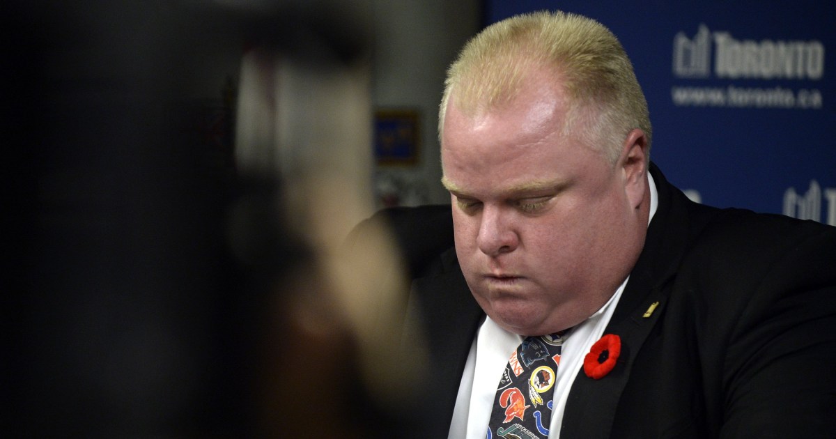 Мэр торонто