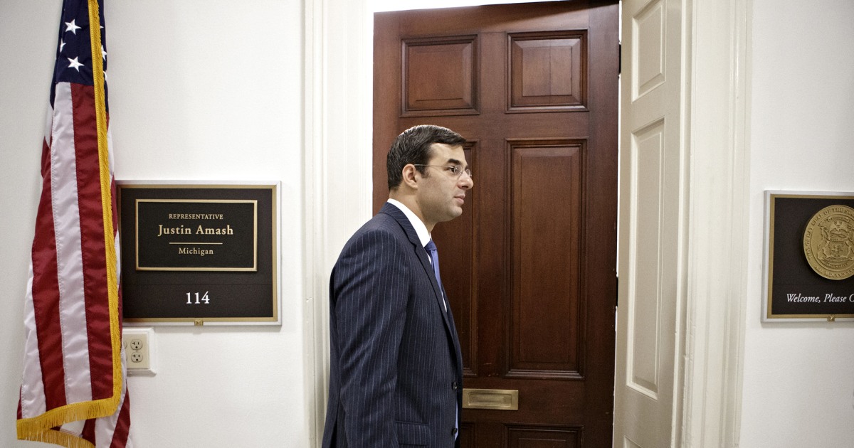 Michigan congressman declares his independence from Republican Party