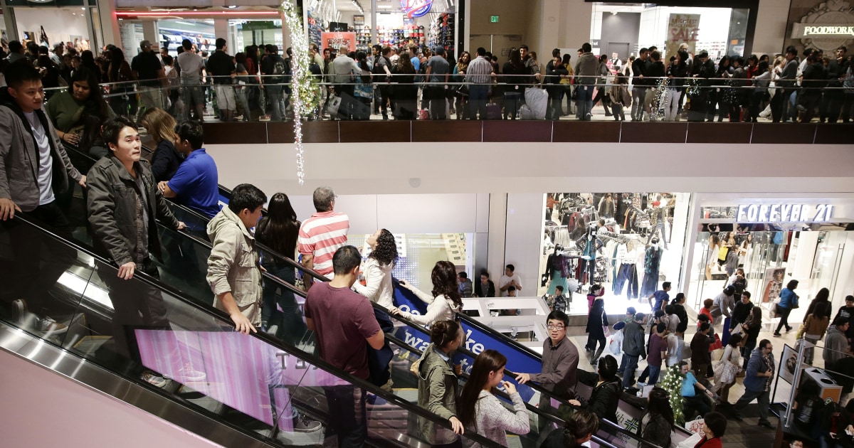 Black Friday Begins, With Crowds, Some Shopping And Some Mayhem