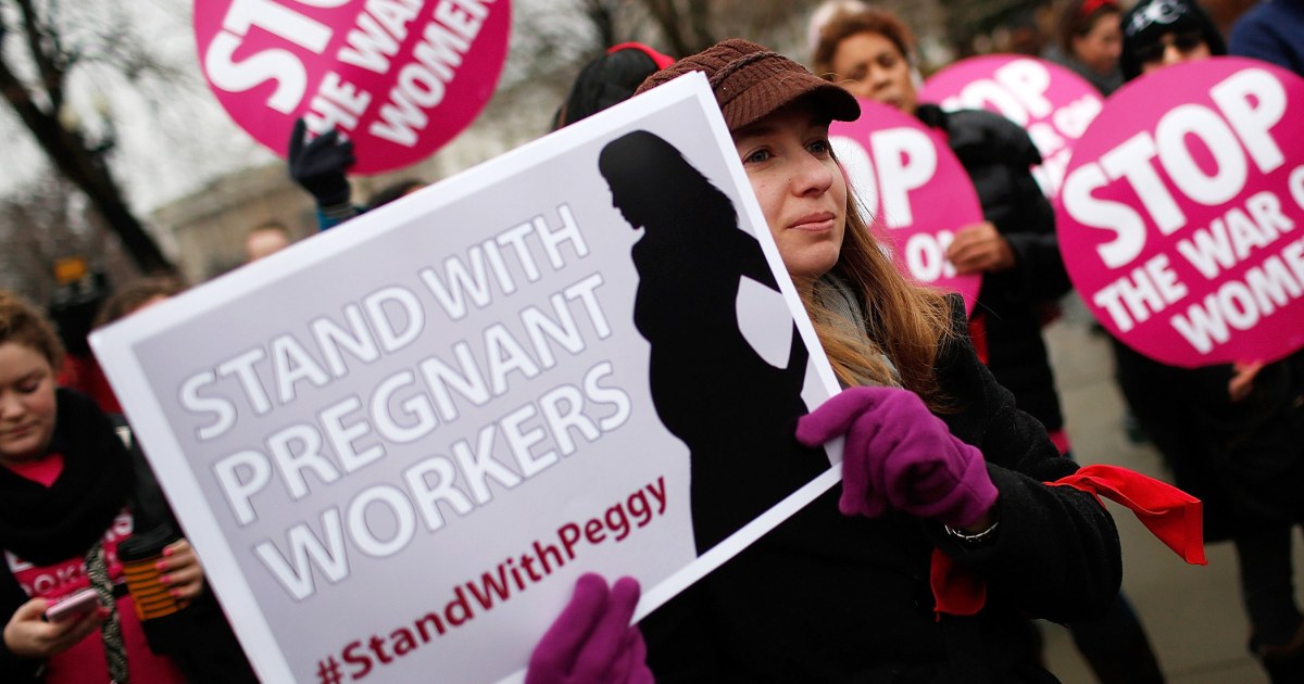 Democrats Push For Broader Rights For Pregnant Workers