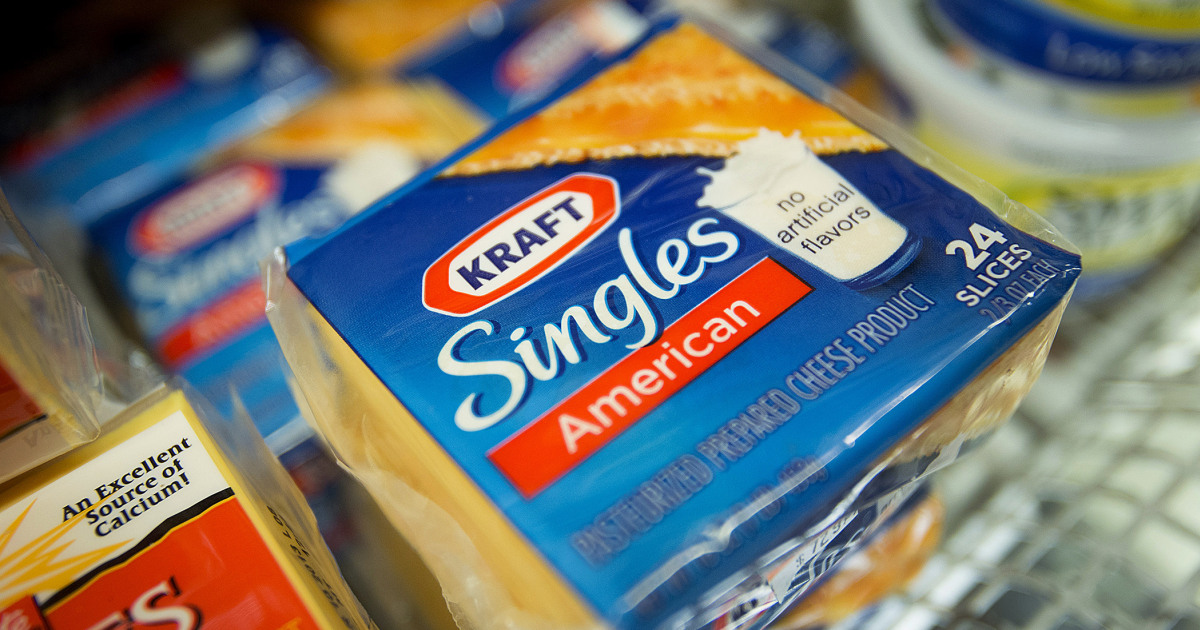 Kraft recalls 36,000 cases of cheese singles over choking hazard