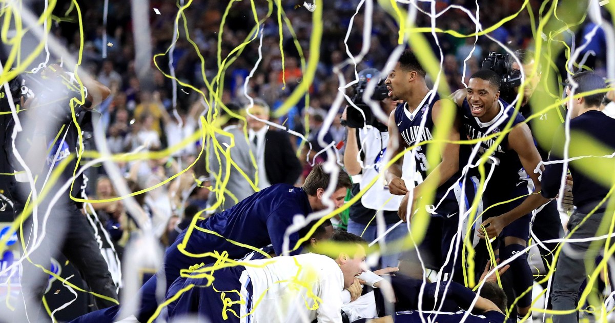 Villanova Pulls out Win over North Carolina With Buzzer Beater Three Pointer