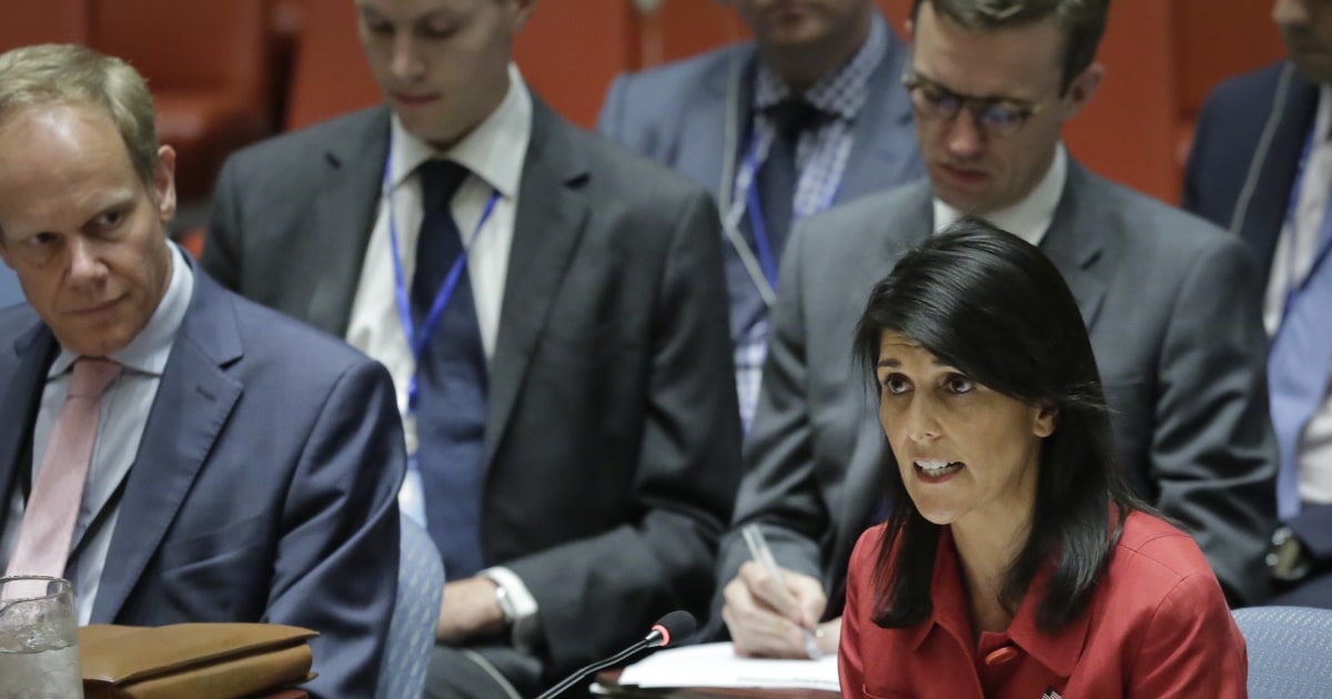 Nikki Haley becomes latest member of Trump's cabinet to resign