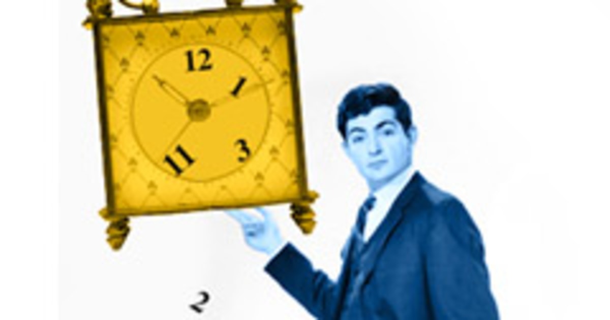 His biological clock is ticking, too