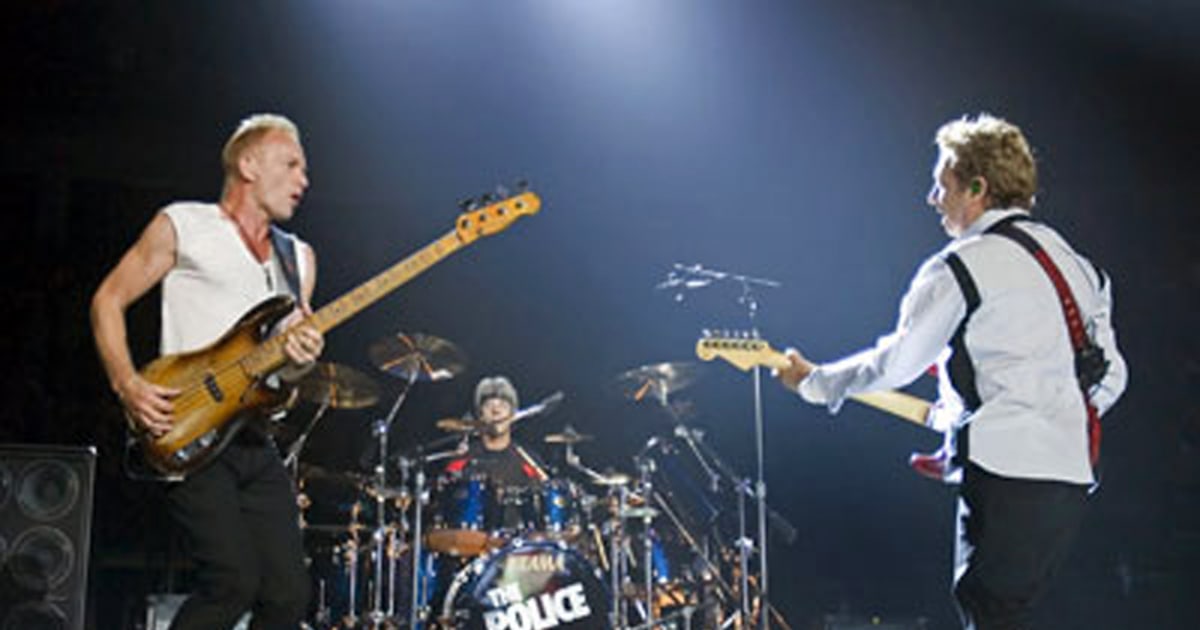 The Police seize title of highest-paid musicians