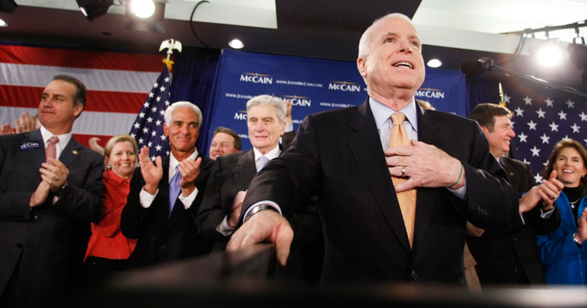 McCain ‘ready to go’ against any Democrat