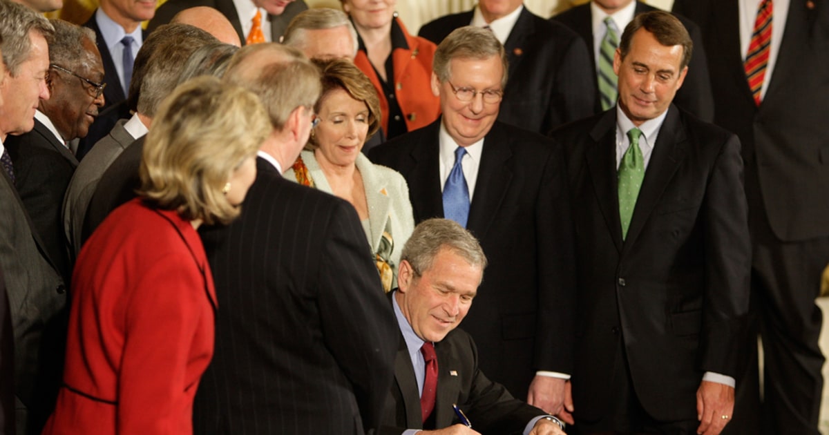 Bush signs stimulus package into law