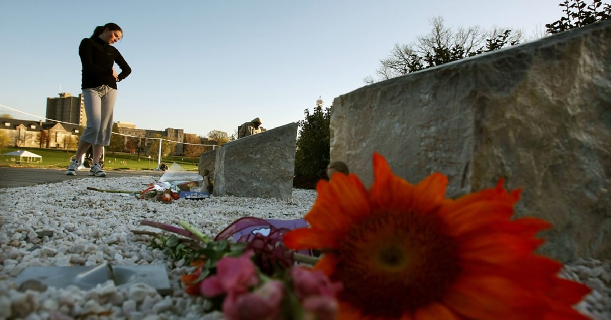 Virginia Tech Rip A year later, Virginia Tech is still healing