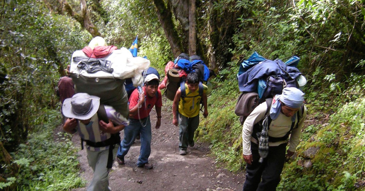 On the Inca Trail to Machu Picchu, Peru's first women porters make