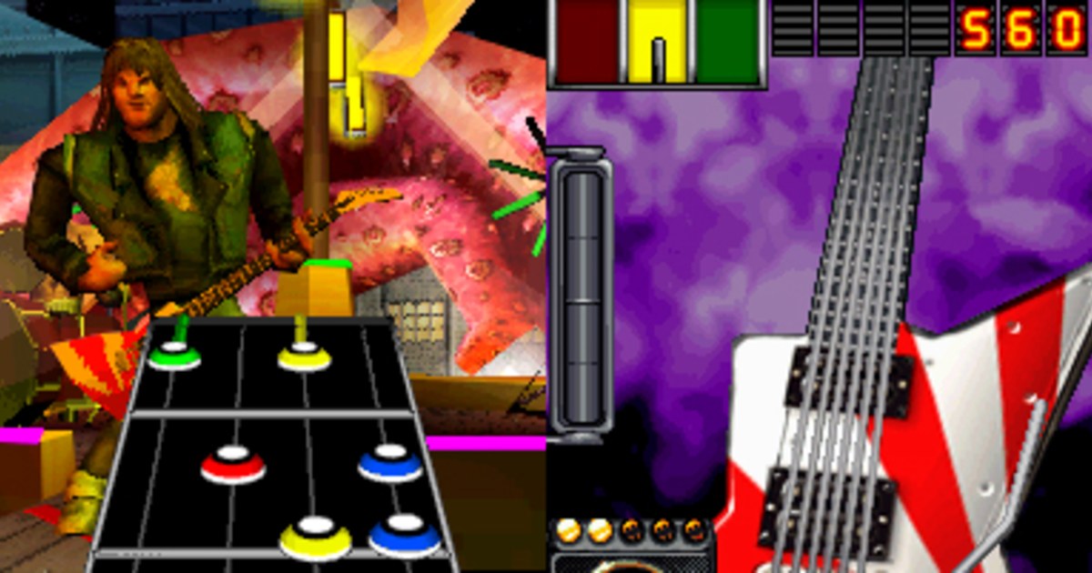Nintendo ds guitar hero on tour online decades