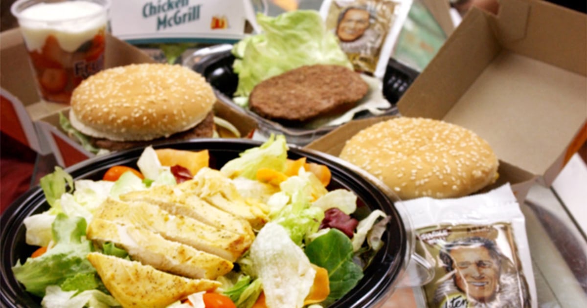 McDonald’s posts data on carbs, fats
