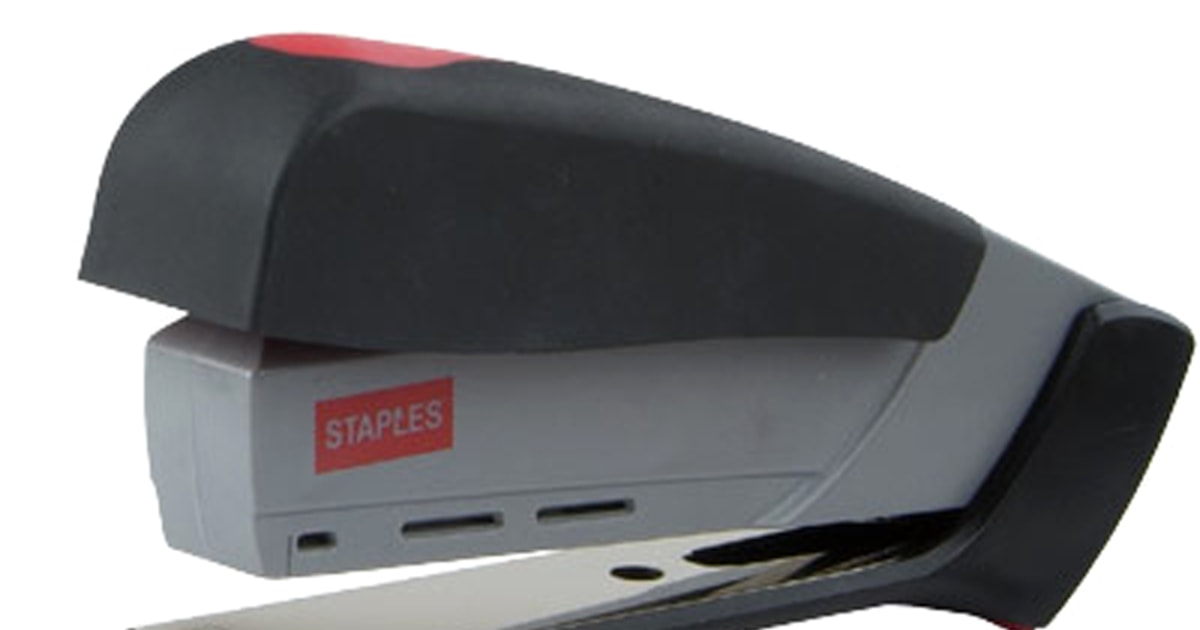 Staples reinvents the stapler