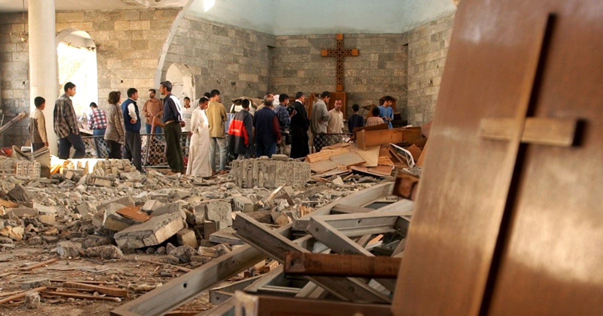 Iraq’s Christian community flees violence