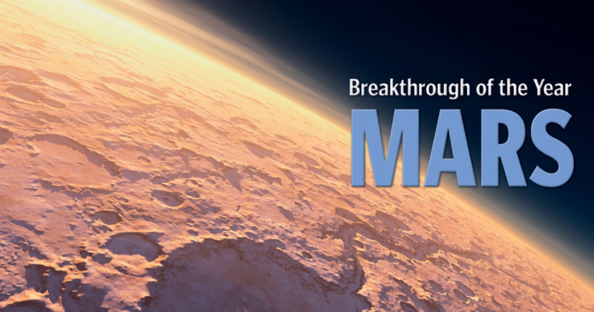 Mars discoveries lead Science's Top 10 list