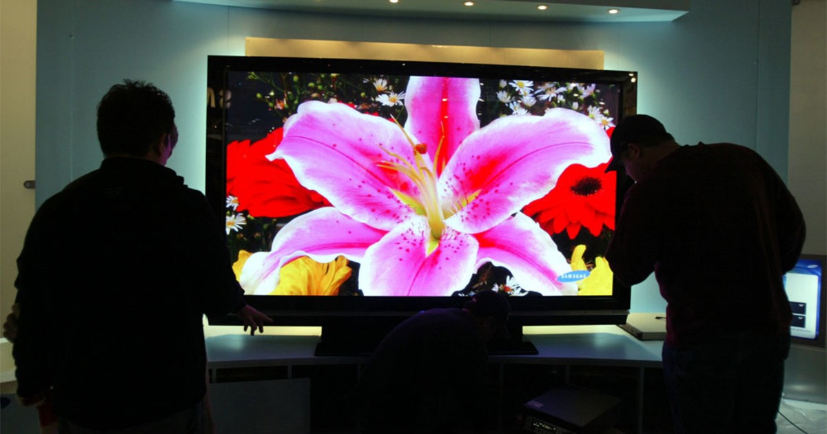 Samsung to sell 80inch plasma TV