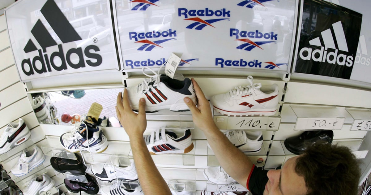 maker Adidas to Reebok