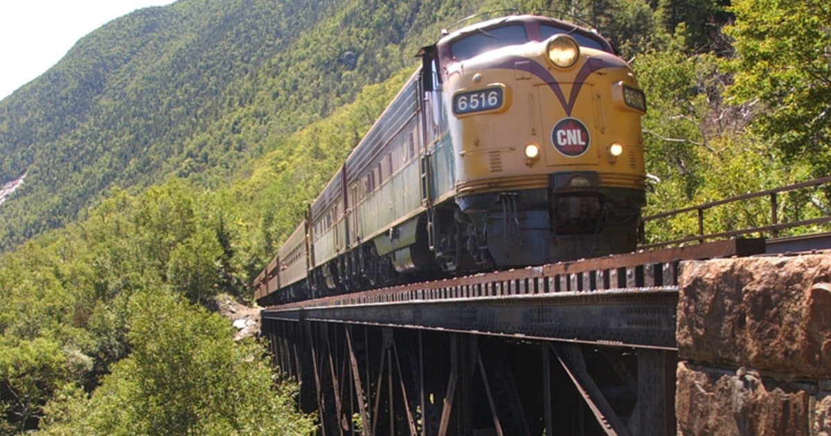 It's peak time for a scenic railroad ride