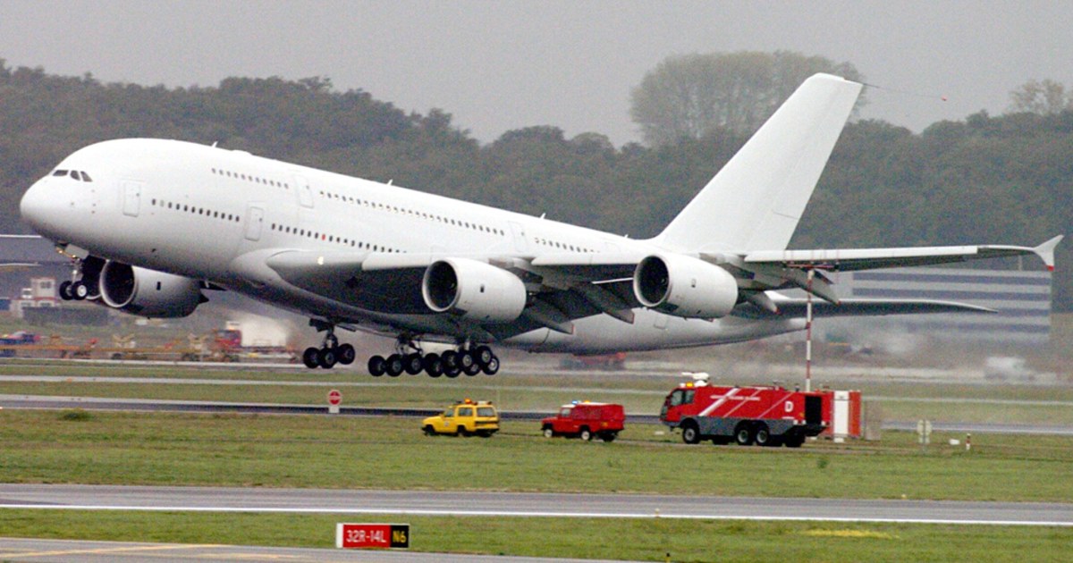 Second Airbus A380 makes maiden flight