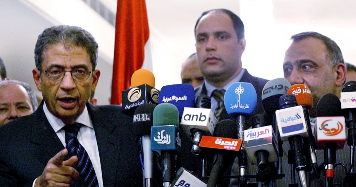 Arab League chief condemns insurgent violence