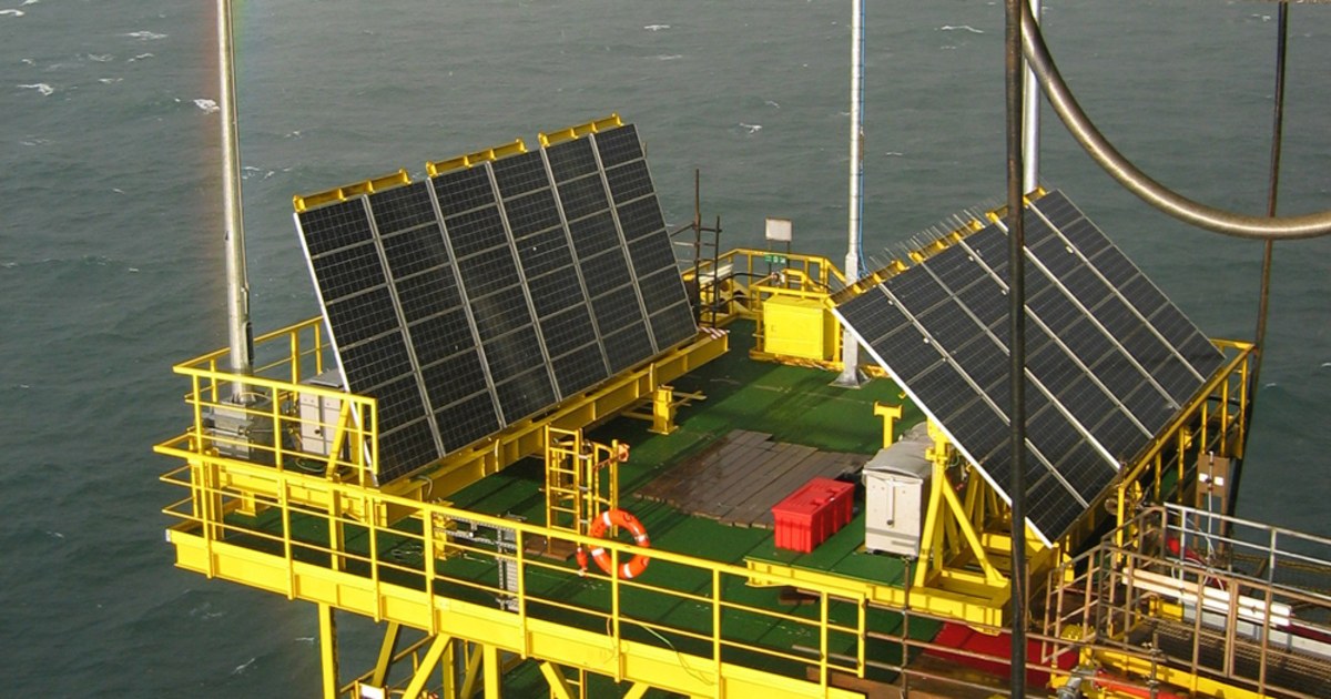 Shell opens world's first windpowered gas field