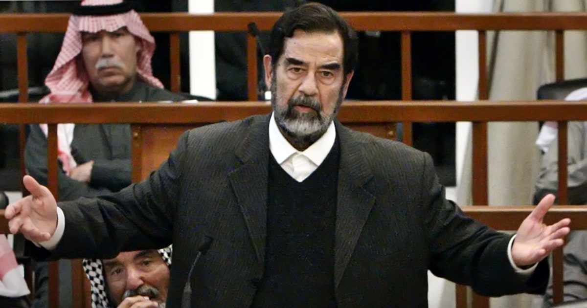 Saddam’s trial resumes without him