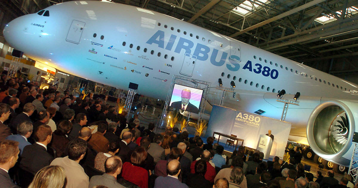 Huge A380 airliner is declared safe to fly