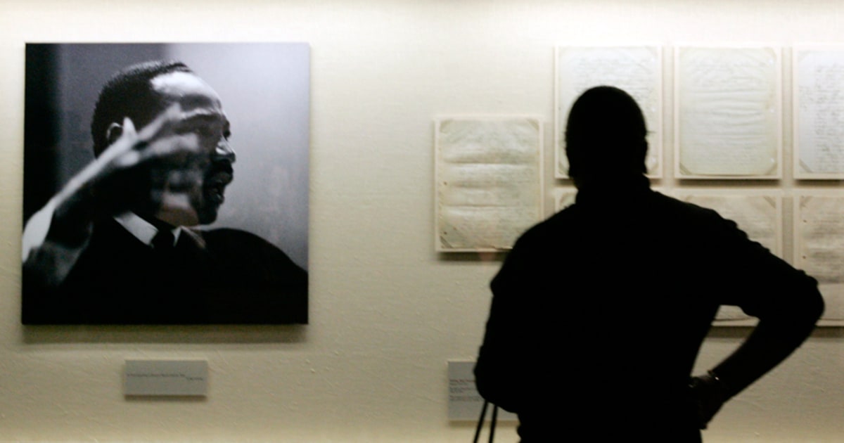 King papers exhibit opens on national holiday