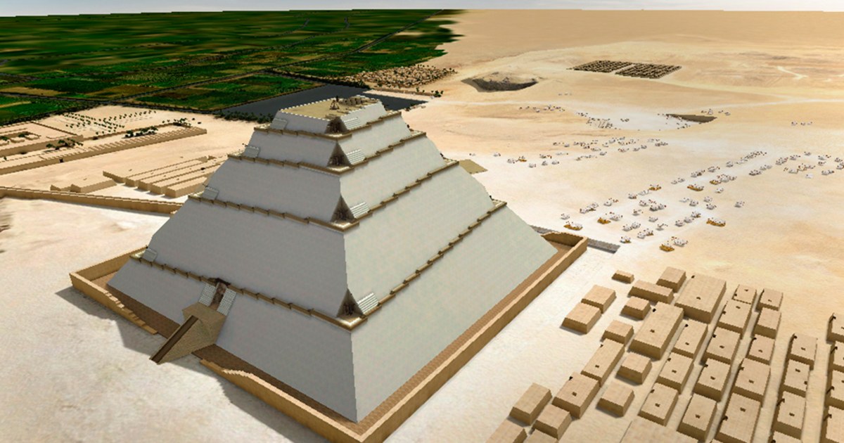 Was Great Pyramid built from inside out?