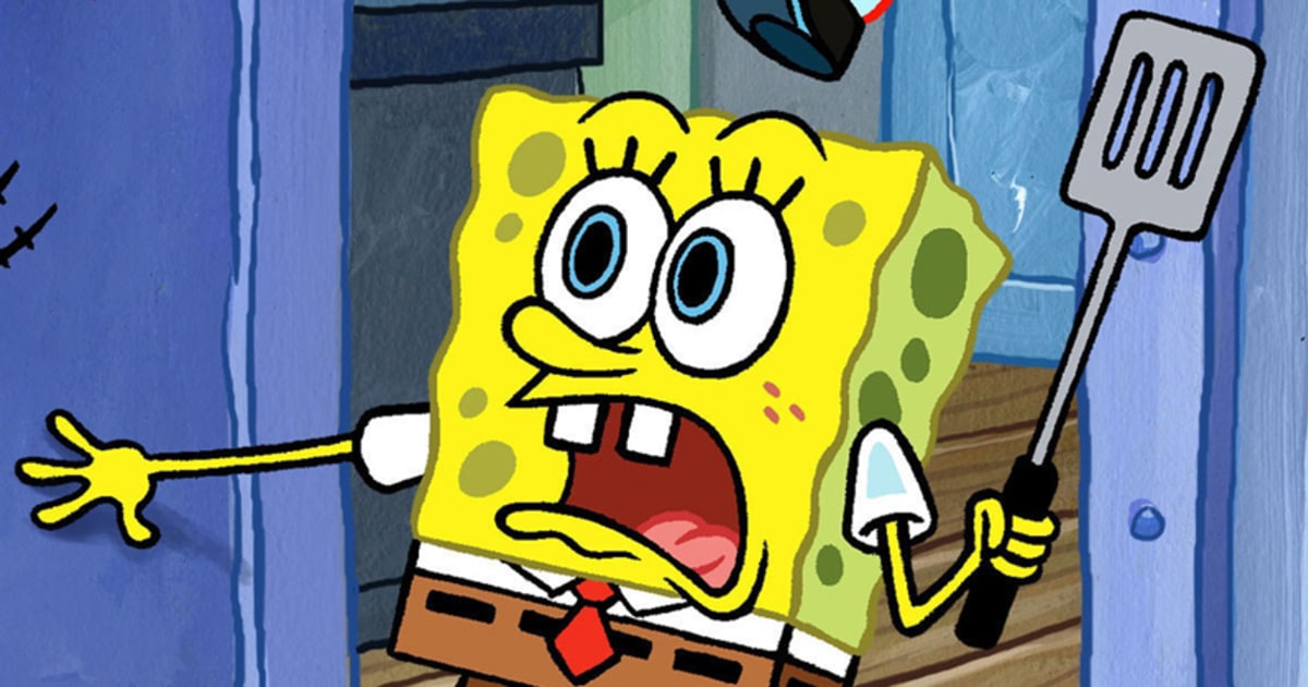 I'm shaped liked SpongeBob!