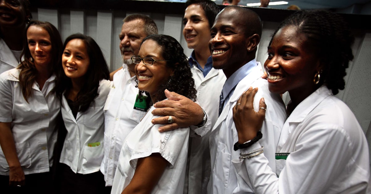 U.S. students graduate from Cuban med school