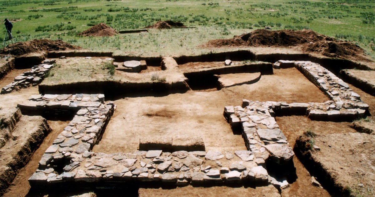 Remains of Genghis Khan palace unearthed