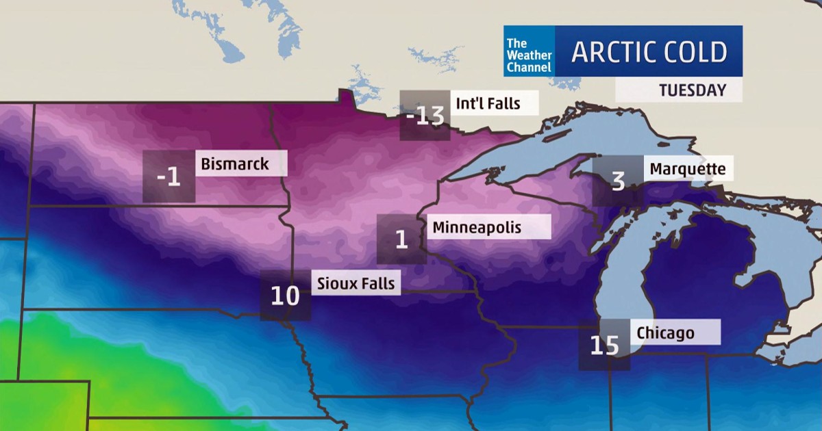 'Dangerous' Cold Air to Blanket Midwest