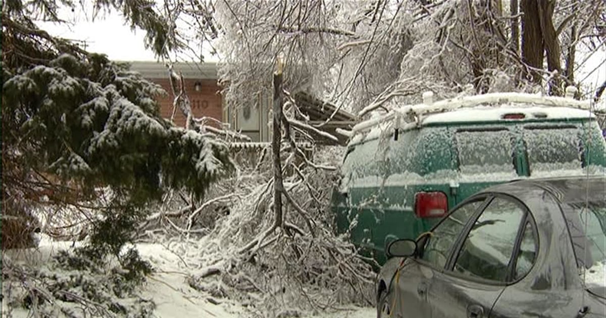 Thousands still without power after huge ice storm