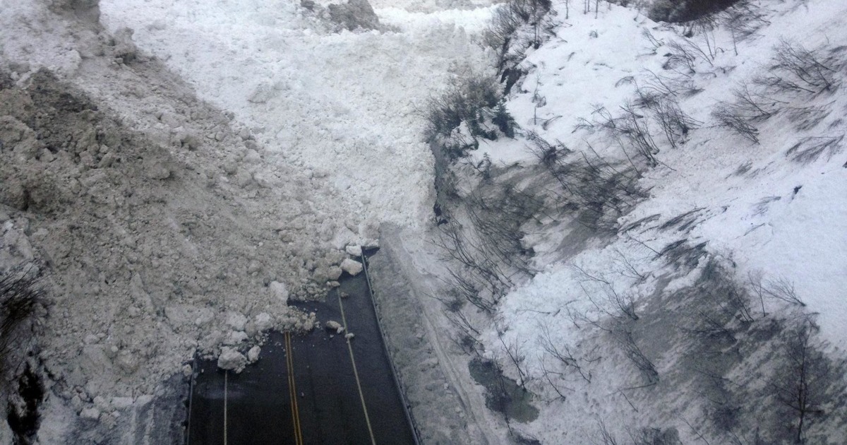 Officials Watch Lake Made After Avalanche Cuts Off Alaska Town