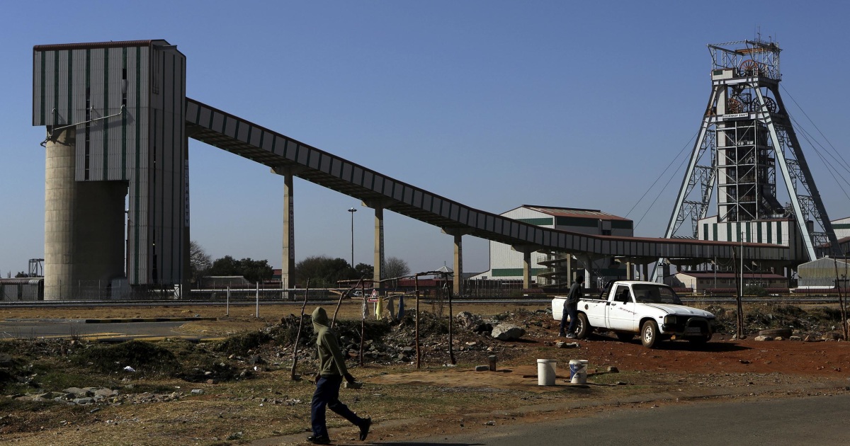 Nine People Trapped After South Africa Gold Mine Rockfall, Fire