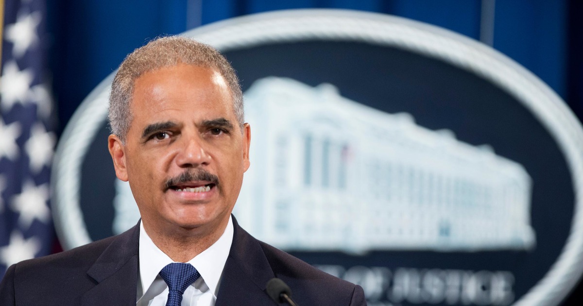 It's Time to Let Felons Vote, Holder Says