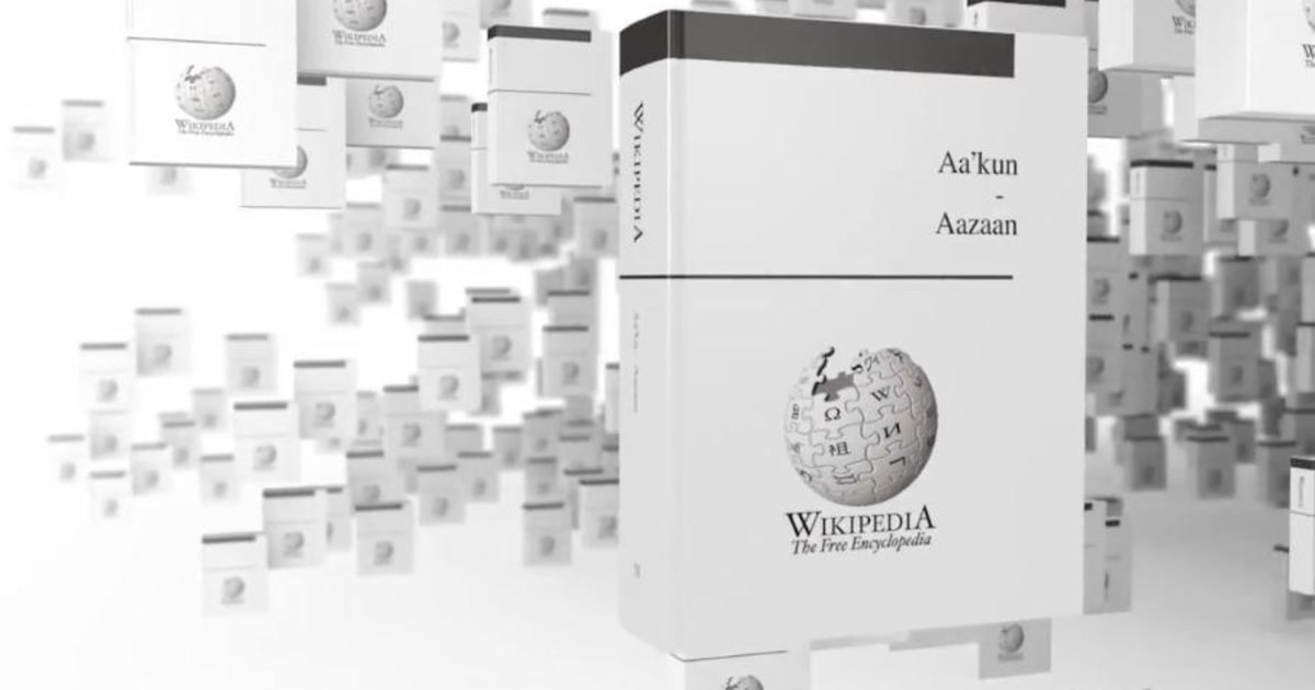 Printing All of Wikipedia in 1,000 Books? It's Not A Joke