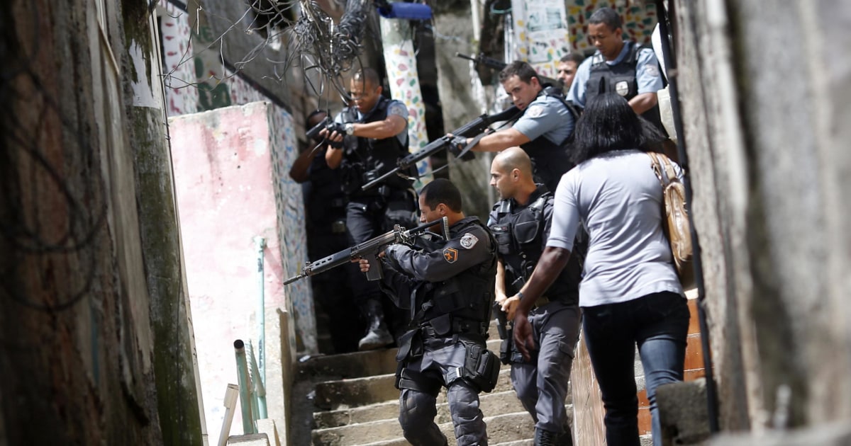 Olympic Crackdown Rio Scrambles To Squash Gangs Before Games 8478