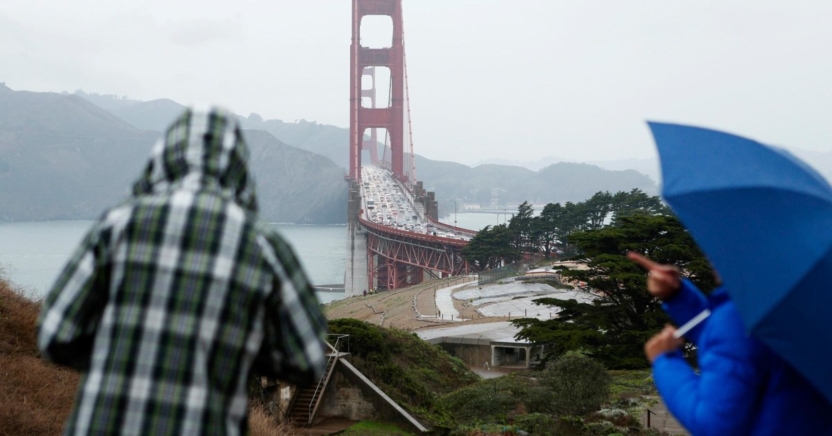 Landslides Feared as Heavy Rain Pours Down on Parched California