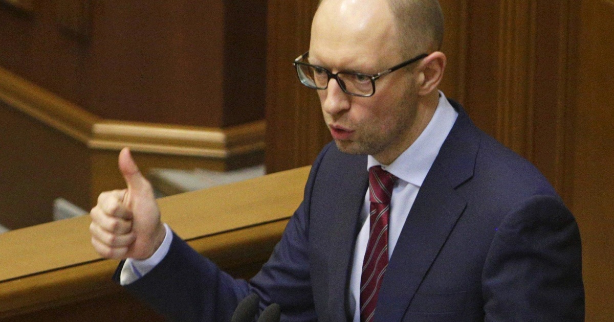 New Ukraine Leader Yatseniuk Says Ousted Government Stole $70B