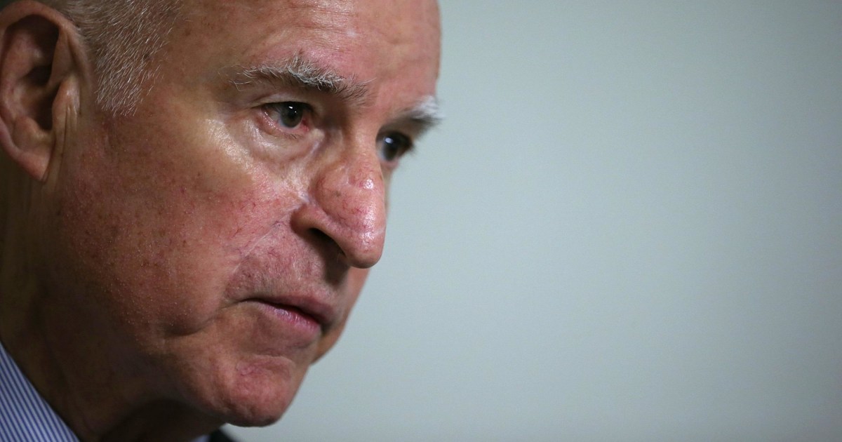 California Gov. Jerry Brown on Legal Pot: 'We Need to Stay Alert'